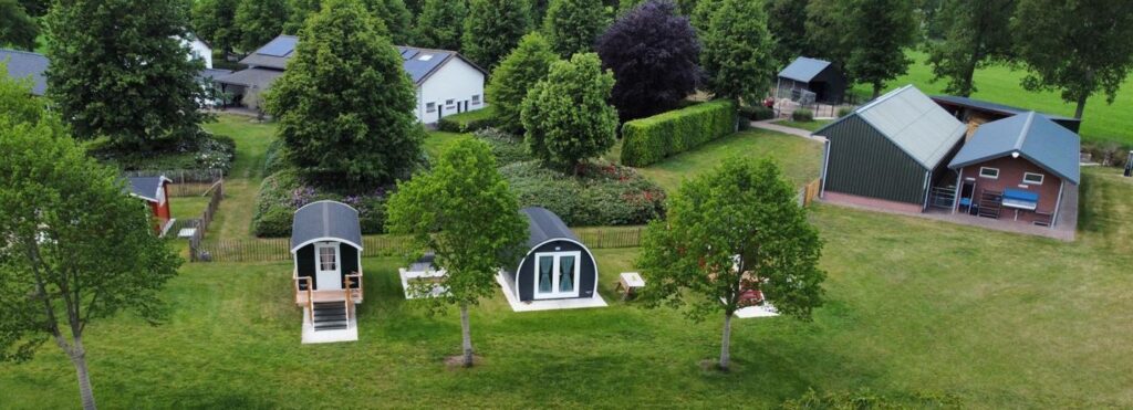 Pipowagen Drone Aanzicht