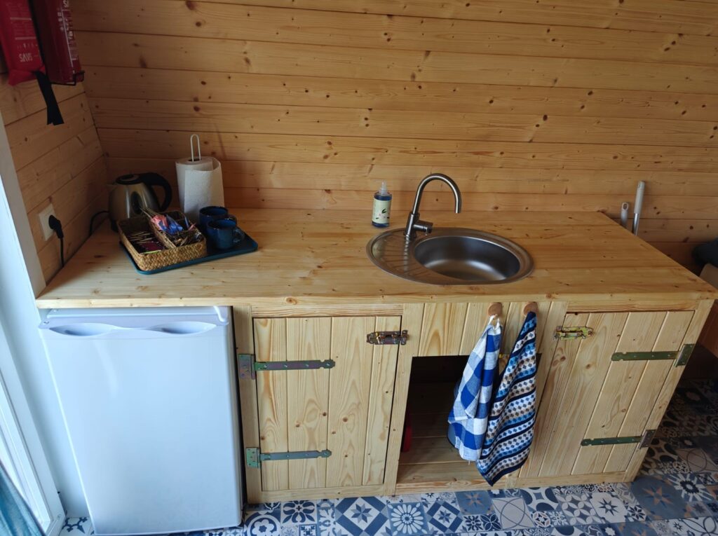 Camping Pod Keuken